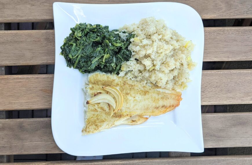 Pečený halibut